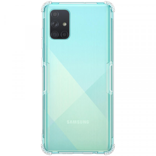 фото Tpu чехол nillkin nature series для samsung galaxy a71 (бесцветный (прозрачный))