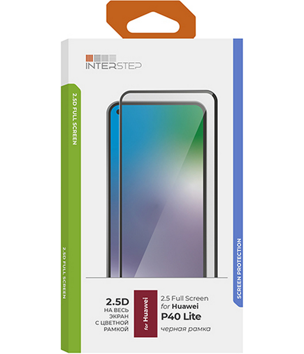 Защитное стекло для смартфона InterStep IS-TG-HUA0P40LT-02AFB0-ELGD00, 2.5D для Huawei P40 Lite Black
Защитное стекло для смартфона InterStep IS-TG-HUA0P40LT-02AFB0-ELGD00, 2.5D для Huawei P40 Lite Black