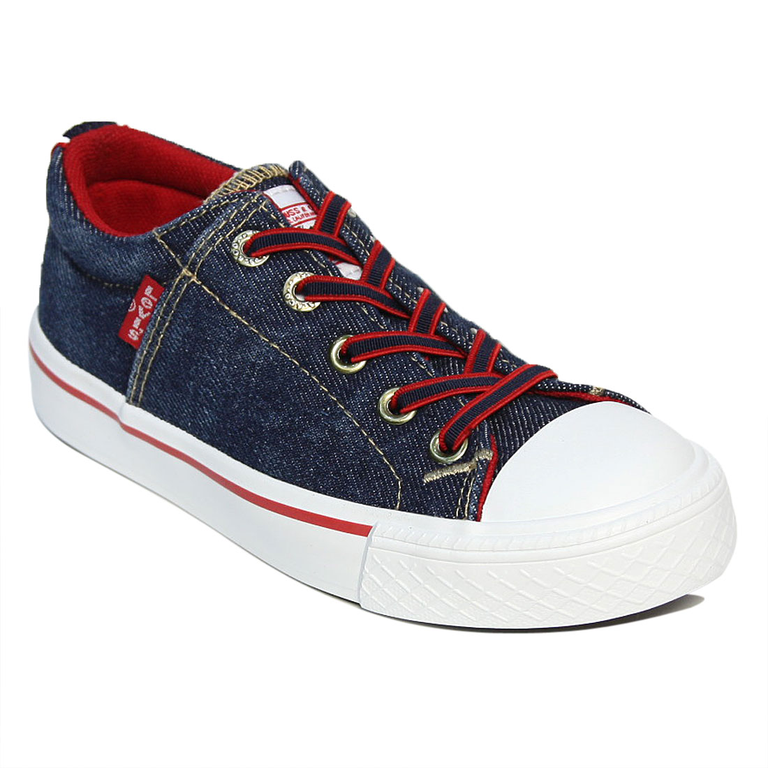 фото Кеды детские levi's kids, цв. голубой р.32