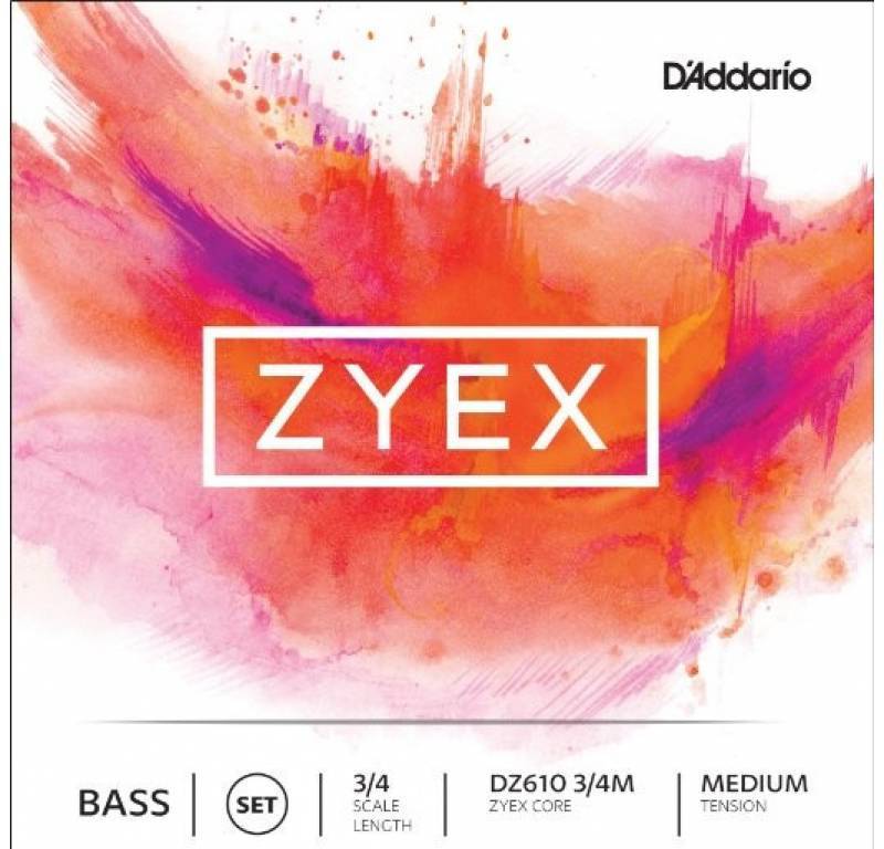 фото Струны для контрабаса d'addario dz610 3/4m