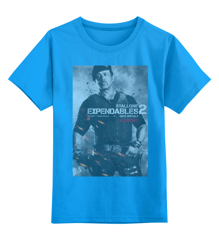 Детская футболка классическая Printio Expendables ii stallone, р. 116, Голубой, 0000000708002
Детская футболка классическая Printio Expendables ii stallone, р. 116, Голубой, 0000000708002