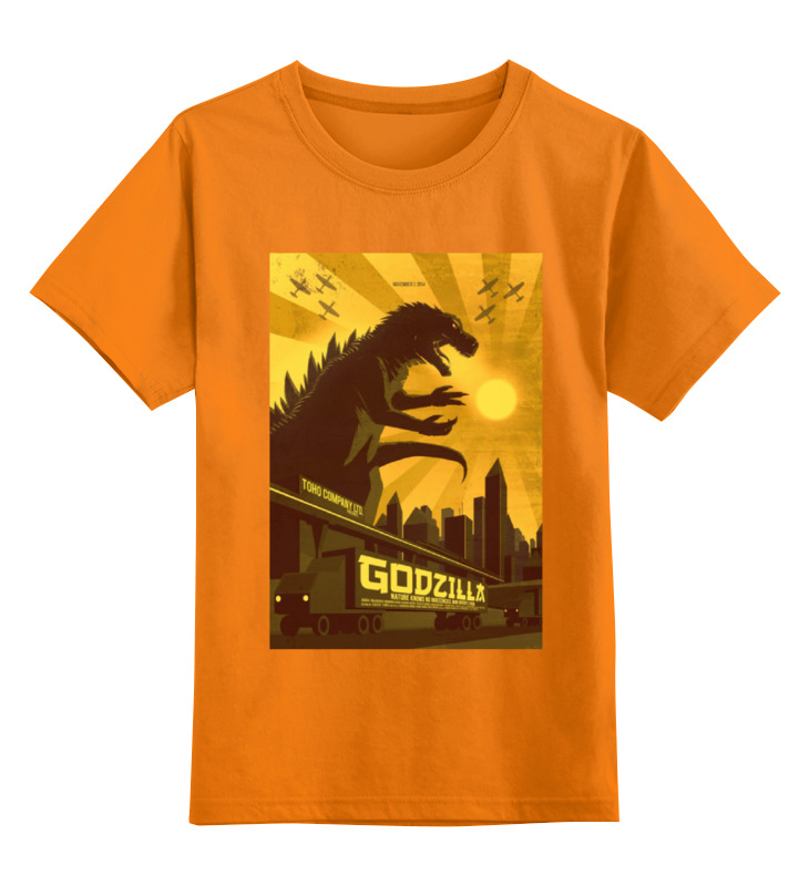 Детская футболка классическая Printio Godzilla yellow, р. 128, Оранжевый, 0000000708351
Детская футболка классическая Printio Godzilla yellow, р. 128, Оранжевый, 0000000708351