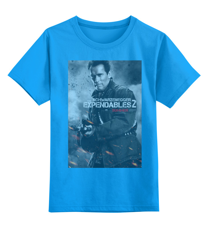 Детская футболка классическая Printio Expendables ii shwarzenegger, р. 128, Голубой, 0000000708013
Детская футболка классическая Printio Expendables ii shwarzenegger, р. 128, Голубой, 0000000708013