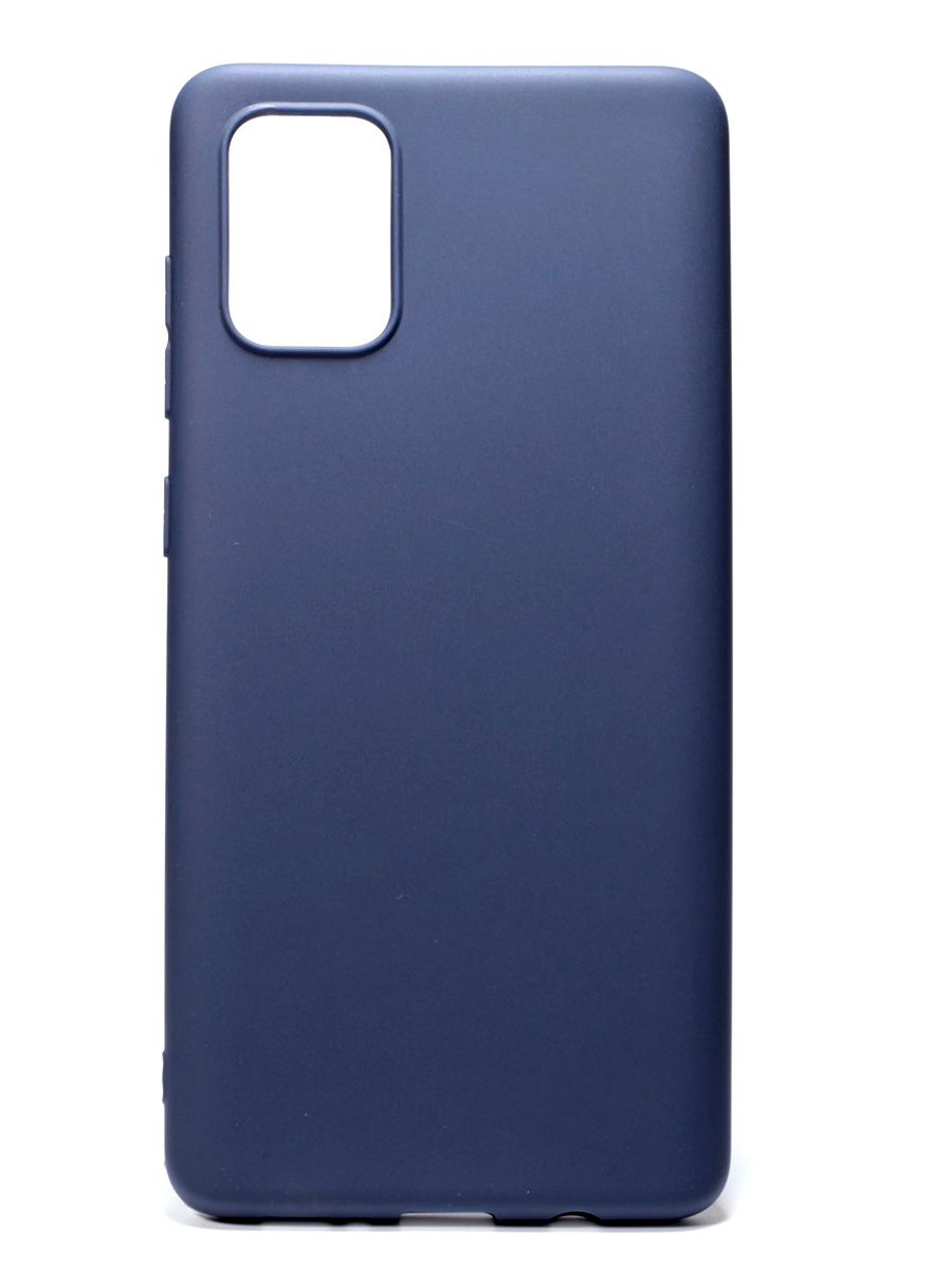 фото Чехол zibelino soft matte для samsung a71 (a715) blue