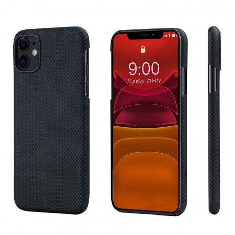 фото Чехол pitaka magcase для apple iphone 11 black plain