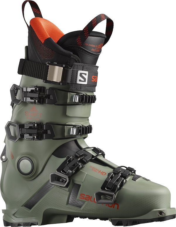 фото Горнолыжные ботинки salomon shift pro 130 2021, зеленый, 27
