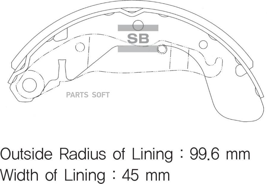 олодки Chevrolet Epica (Kl1_), Lacetti (J200), Lanos, Nubira 05-> Sangsin brake арт. SA055
олодки Chevrolet Epica (Kl1_), Lacetti (J200), Lanos, Nubira 05-> Sangsin brake арт. SA055