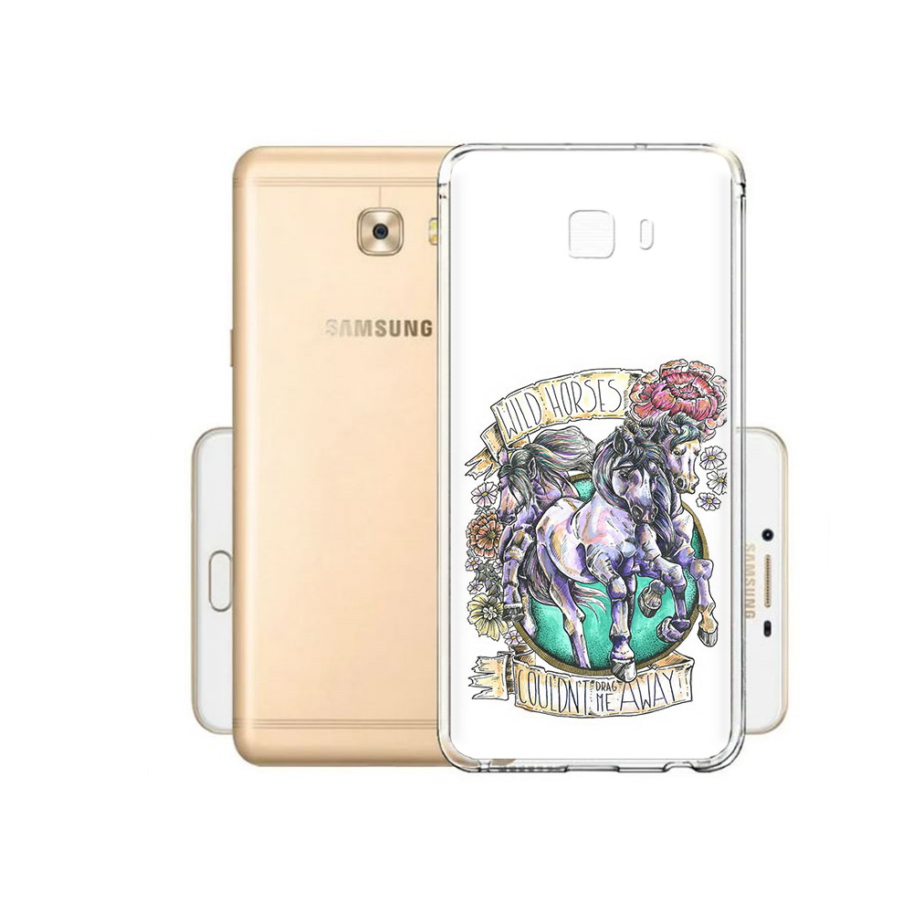 Чехол MyPads Tocco для Samsung Galaxy C9 Pro рисунок коней в цветах, Прозрачный, Tocco 
Чехол MyPads Tocco для Samsung Galaxy C9 Pro рисунок коней в цветах, Прозрачный, Tocco