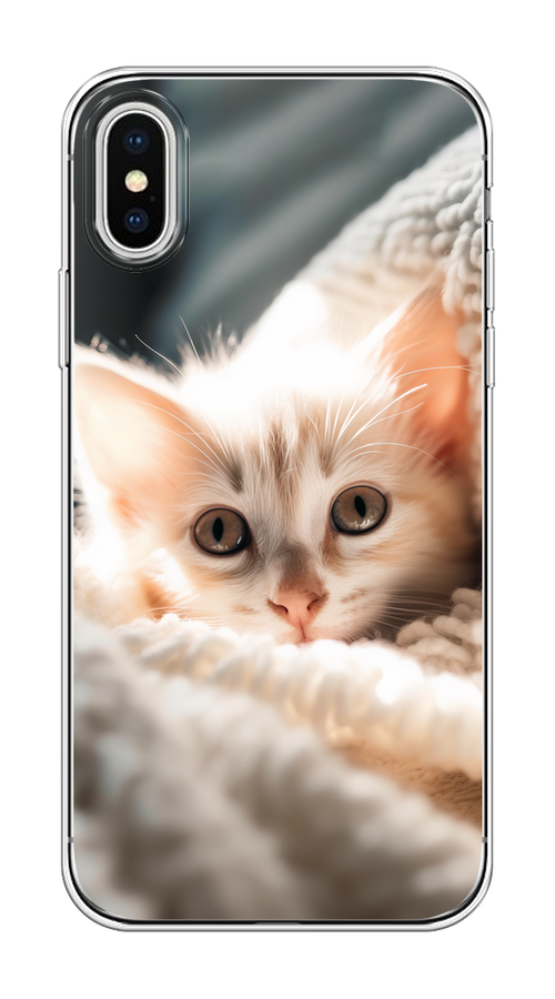 Чехол на Apple iPhone X/XS "Белый шкодливый котенок", Серый;белый;бежевый;оранжевый, 11050-1
Чехол на Apple iPhone X/XS "Белый шкодливый котенок", Серый;белый;бежевый;оранжевый, 11050-1