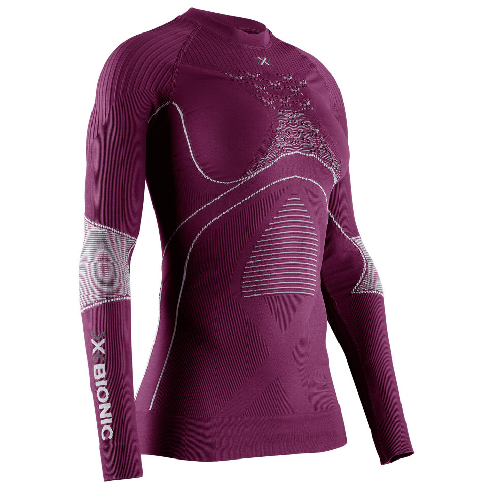 Термолонгслив X-Bionic Energy Accumulator 4.0 Round Neck Lg Sl Wmn, plum/pearl grey, XL, Energy Accumulator 4.0 Shirt Round Neck Lg Sl Women
Термолонгслив X-Bionic Energy Accumulator 4.0 Round Neck Lg Sl Wmn, plum/pearl grey, XL, Energy Accumulator 4.0 Shirt Round Neck Lg Sl Women