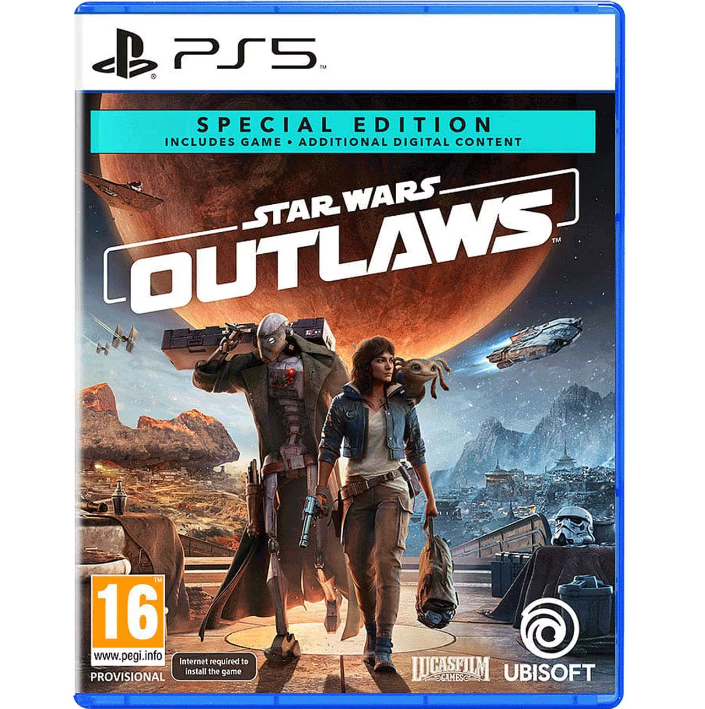 Игра Star Wars Outlaws Special Edition (PlayStation 5, русские субтитры), Star Wars Outlaws Special Edition
Игра Star Wars Outlaws Special Edition (PlayStation 5, русские субтитры), Star Wars Outlaws Special Edition
