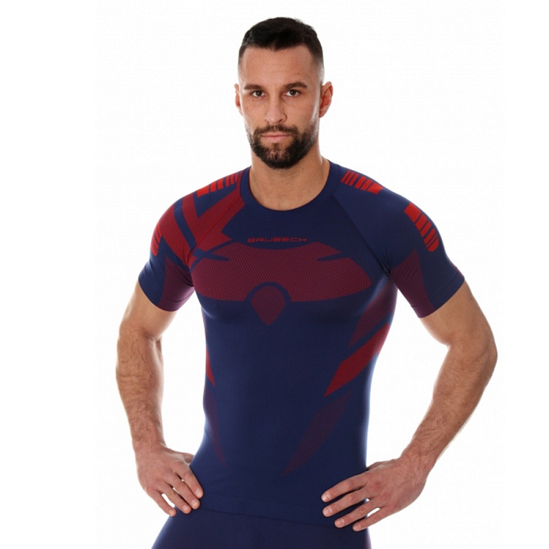 фото Термобелье мужское brubeck футболка dry черно-графитовый xl