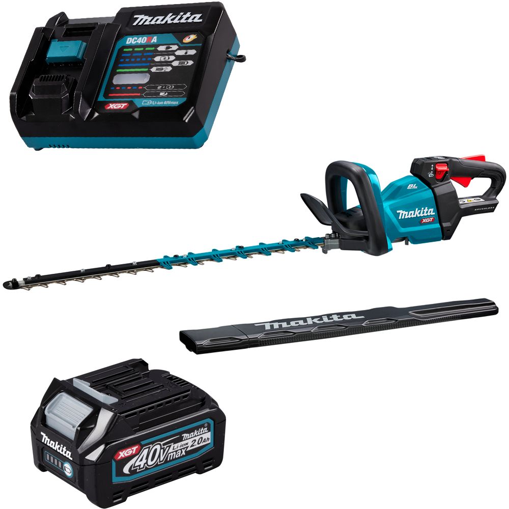 Кусторез аккумуляторный Makita UH004GA101 40В - 60см, аккумулятор 2Ач и з/у, UH004GA101
Кусторез аккумуляторный Makita UH004GA101 40В - 60см, аккумулятор 2Ач и з/у, UH004GA101
