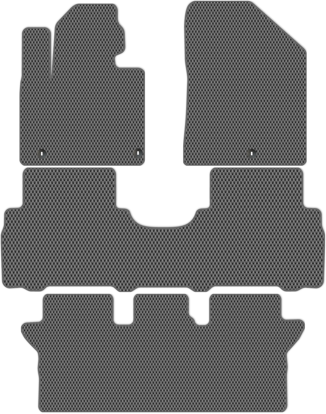 Коврики ЭВА в салон для Kia Sorento Prime 3 2014 - 2020 +3 ряд, 4 шт. серый, 2946-WP4YL-H
Коврики ЭВА в салон для Kia Sorento Prime 3 2014 - 2020 +3 ряд, 4 шт. серый, 2946-WP4YL-H