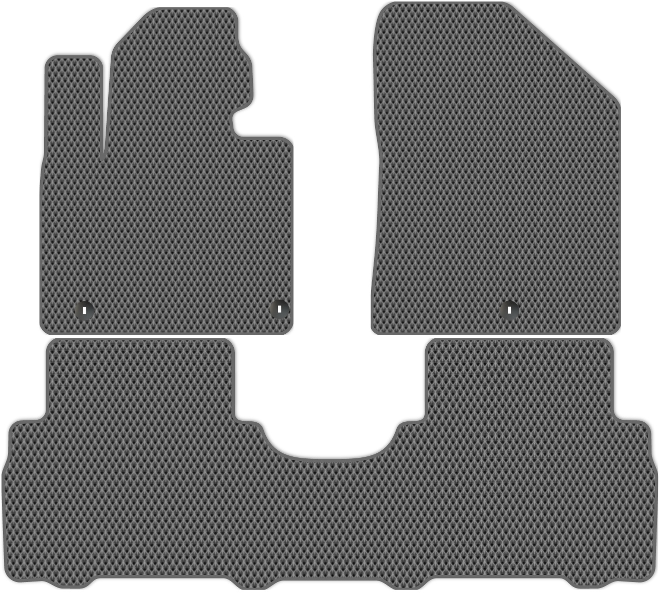 Коврики ЭВА в салон для Kia Sorento Prime 3 2014 - 2020, 3 шт. серый, темно-серый кант, 2946-W3YL-H
Коврики ЭВА в салон для Kia Sorento Prime 3 2014 - 2020, 3 шт. серый, темно-серый кант, 2946-W3YL-H