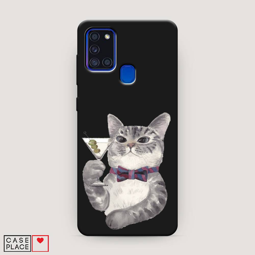 Матовый силиконовый чехол "Кот джентльмен" на Samsung Galaxy A21s, Кот джентльмен
Матовый силиконовый чехол "Кот джентльмен" на Samsung Galaxy A21s, Кот джентльмен
