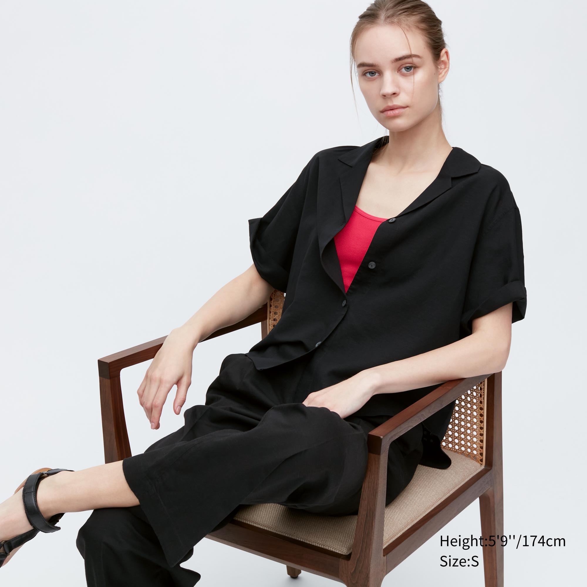 Рубашка женская UNIQLO 455752COL09 черная 2XL (доставка из-за рубежа), Черный, 455752COL09
Рубашка женская UNIQLO 455752COL09 черная 2XL (доставка из-за рубежа), Черный, 455752COL09