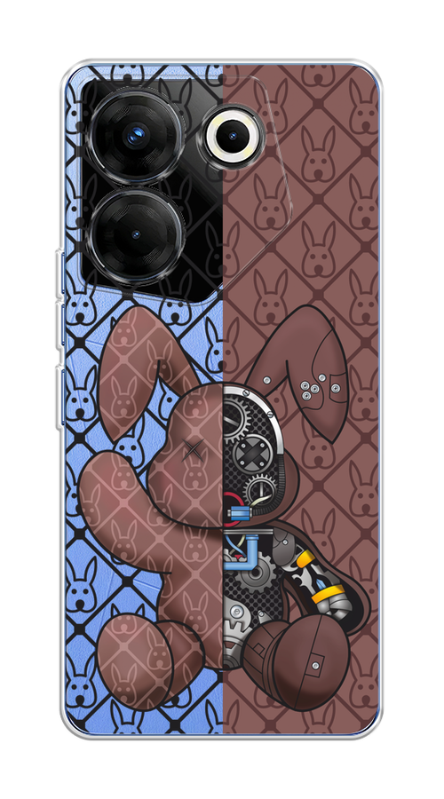 Чехол на Tecno Camon 20 Pro 5G "Киборг-заяц шоколадный", Коричневый;черный;прозрачный, 304050-1
Чехол на Tecno Camon 20 Pro 5G "Киборг-заяц шоколадный", Коричневый;черный;прозрачный, 304050-1