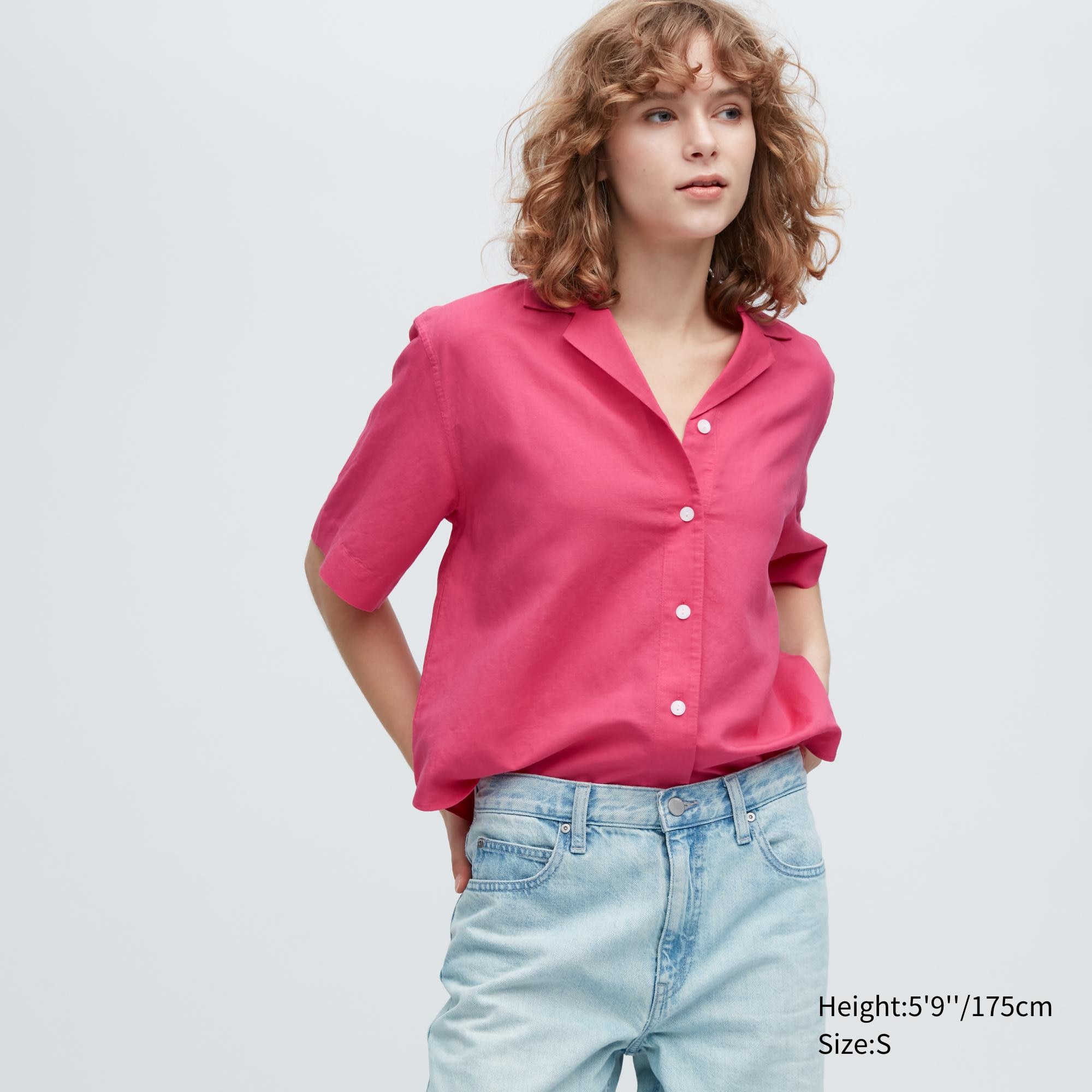 Рубашка женская UNIQLO 455752COL12 розовая M (доставка из-за рубежа), Розовый, 455752COL12
Рубашка женская UNIQLO 455752COL12 розовая M (доставка из-за рубежа), Розовый, 455752COL12