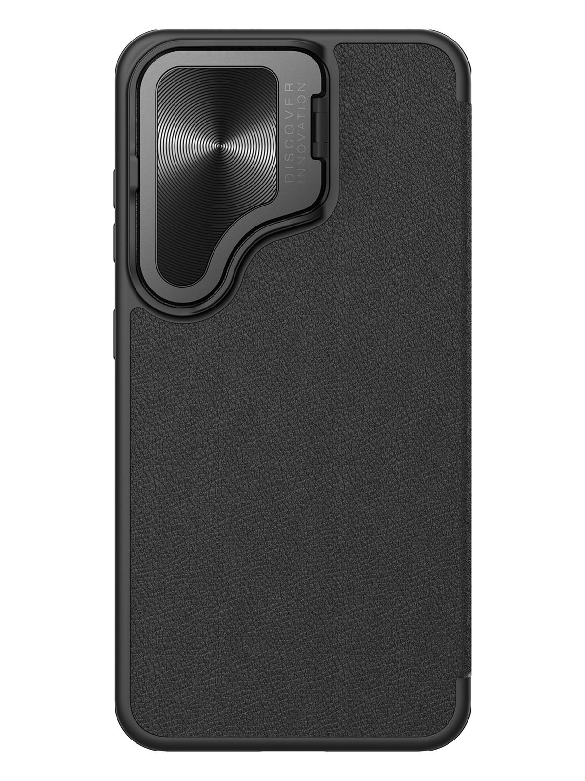 Чехол Nillkin для Samsung Galaxy S24+ с карманом для карт и фунцией подставки, Black, Черный
Чехол Nillkin для Samsung Galaxy S24+ с карманом для карт и фунцией подставки, Black, Черный