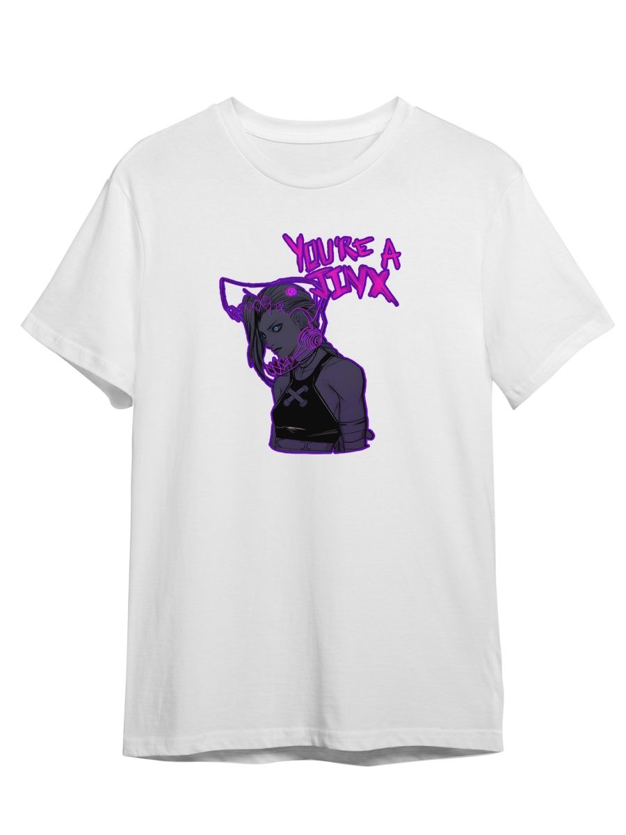 Футболка унисекс СувенирShop Джинкс/Jinx/Arcane/Лига легенд 4 белая 4XL, Белый, "Джинкс/Jinx/Arcane/Лига легенд" 4
Футболка унисекс СувенирShop Джинкс/Jinx/Arcane/Лига легенд 4 белая 4XL, Белый, "Джинкс/Jinx/Arcane/Лига легенд" 4