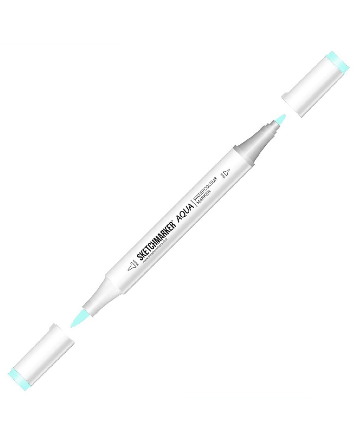 Маркер акварельный двухсторонний Sketchmarker Aqua цвет Mint Green (Мятно-Зеленый), Aqua
Маркер акварельный двухсторонний Sketchmarker Aqua цвет Mint Green (Мятно-Зеленый), Aqua