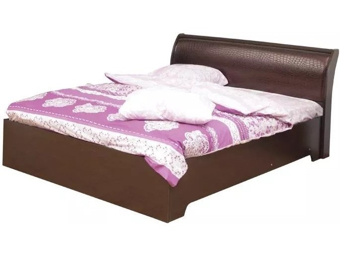 Кровать 06.297 Мона с настилом 1600 венге/крокодил коричневый
Кровать 06.297 Мона с настилом 1600 венге/крокодил коричневый