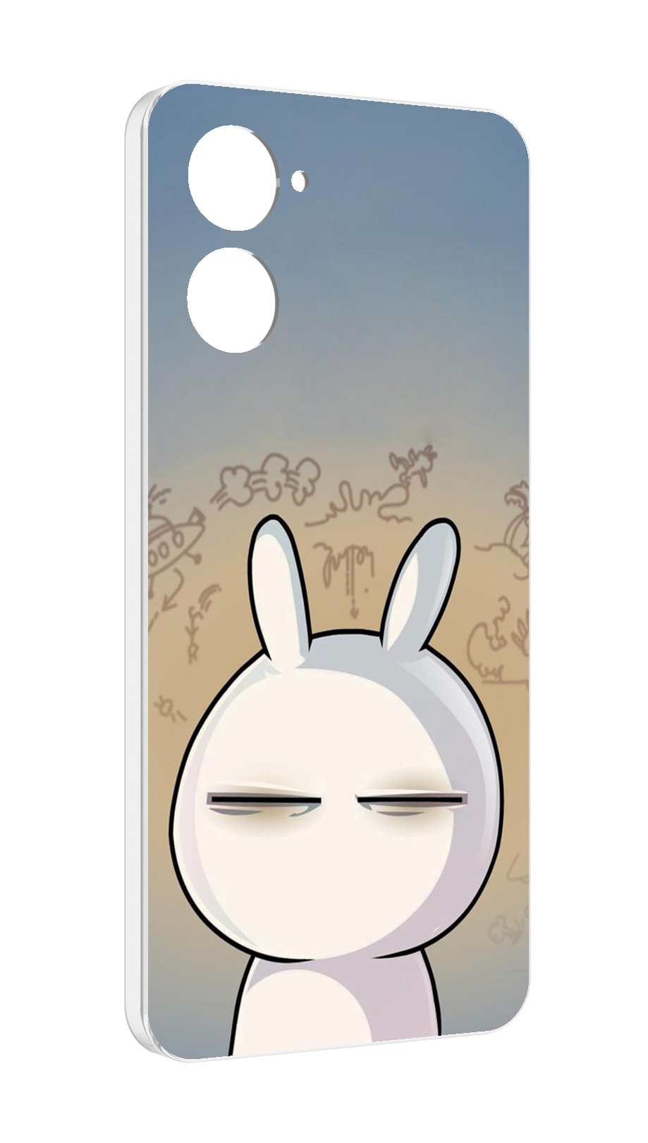 Чехол MyPads Подозрительный-зайка для Realme 10S противоударный, Tocco
Чехол MyPads Подозрительный-зайка для Realme 10S противоударный, Tocco