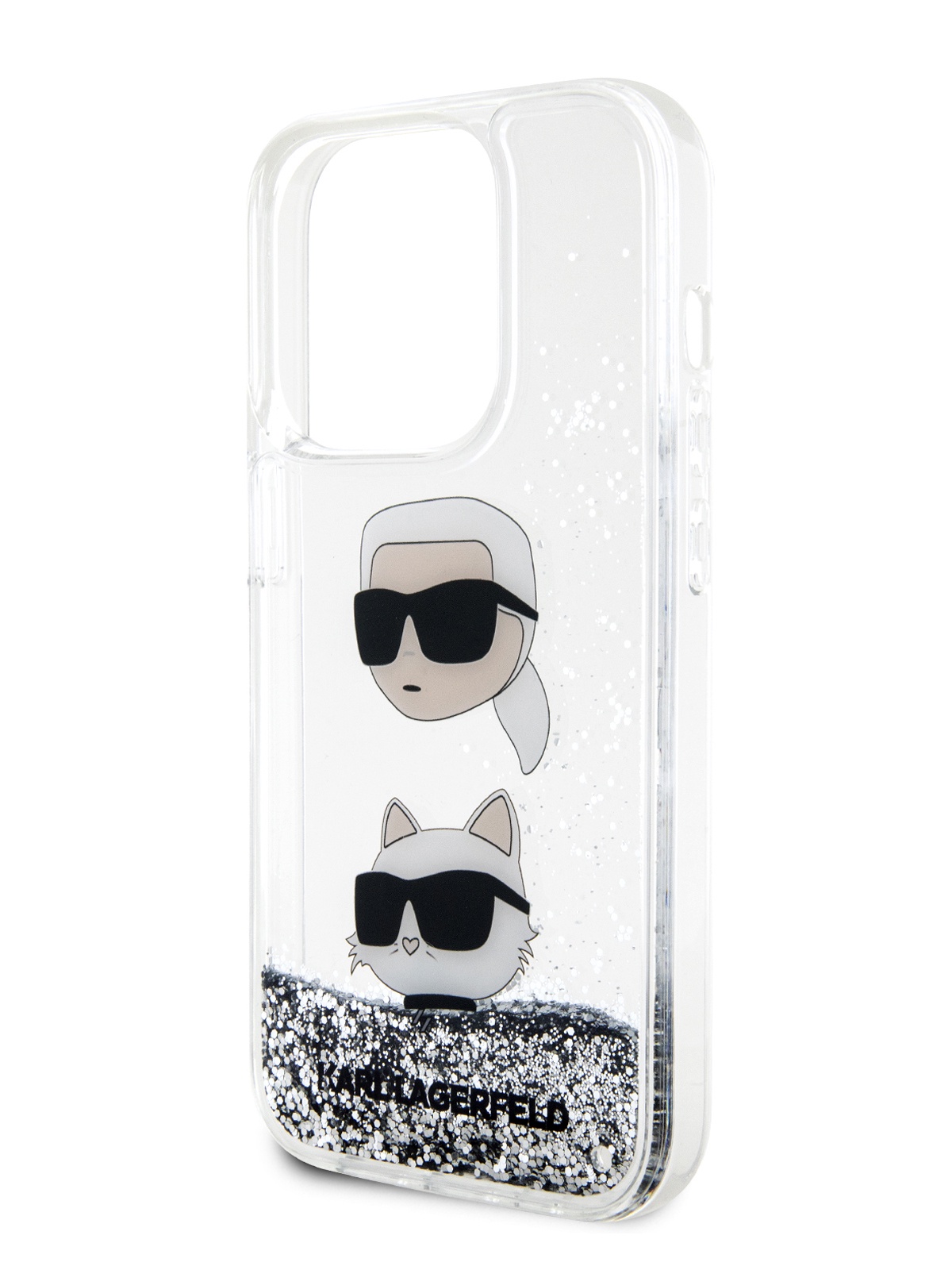 Чехол Karl Lagerfeld для iPhone 14 Pro с жидким гелем и блестками, белый, Liquid Glitter
Чехол Karl Lagerfeld для iPhone 14 Pro с жидким гелем и блестками, белый, Liquid Glitter