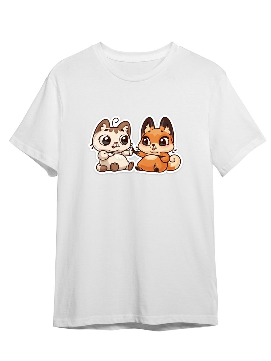 Футболка унисекс СувенирShop Стикер/Кот/Лиса/Новый год 3 белая 2XL, Белый, "Стикер/Кот/Лиса/Новый год" 3
Футболка унисекс СувенирShop Стикер/Кот/Лиса/Новый год 3 белая 2XL, Белый, "Стикер/Кот/Лиса/Новый год" 3
