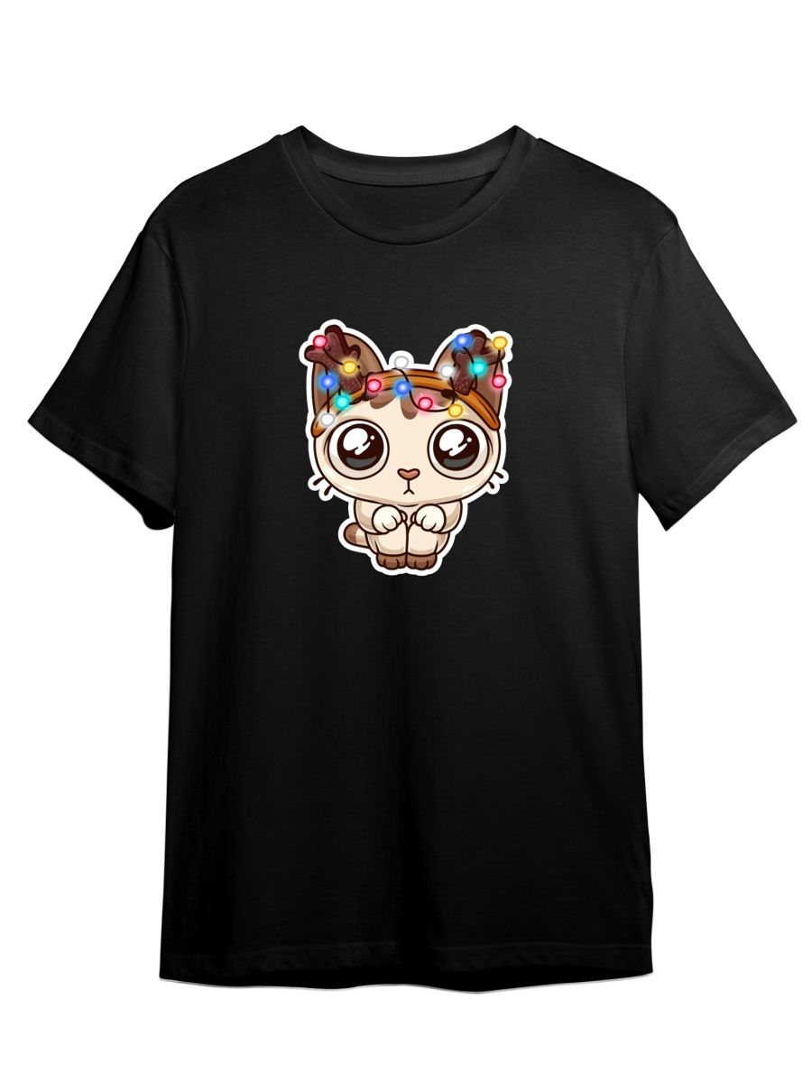 Футболка унисекс СувенирShop Стикер/Кот/Лиса/Новый год 1 черная 2XL, Черный, "Стикер/Кот/Лиса/Новый год" 1
Футболка унисекс СувенирShop Стикер/Кот/Лиса/Новый год 1 черная 2XL, Черный, "Стикер/Кот/Лиса/Новый год" 1