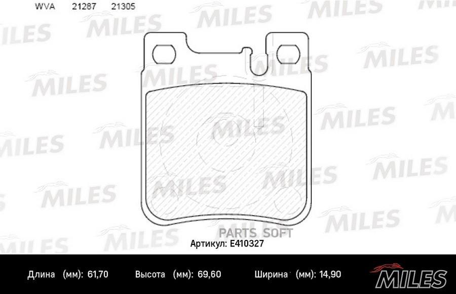Колодки Тормозные Mb W202/203 Amg/210/140 Задние Low-Metallic Miles Miles арт. E410327
Колодки Тормозные Mb W202/203 Amg/210/140 Задние Low-Metallic Miles Miles арт. E410327
