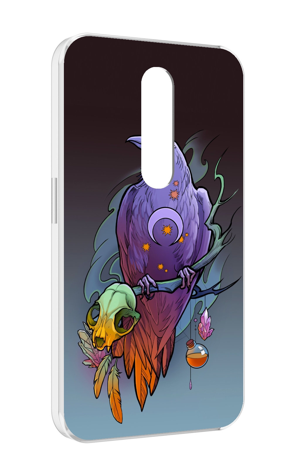Чехол MyPads фиолетовый ворон на ветке для Motorola Moto X Force (XT1585 / XT1581), Прозрачный, Tocco
Чехол MyPads фиолетовый ворон на ветке для Motorola Moto X Force (XT1585 / XT1581), Прозрачный, Tocco