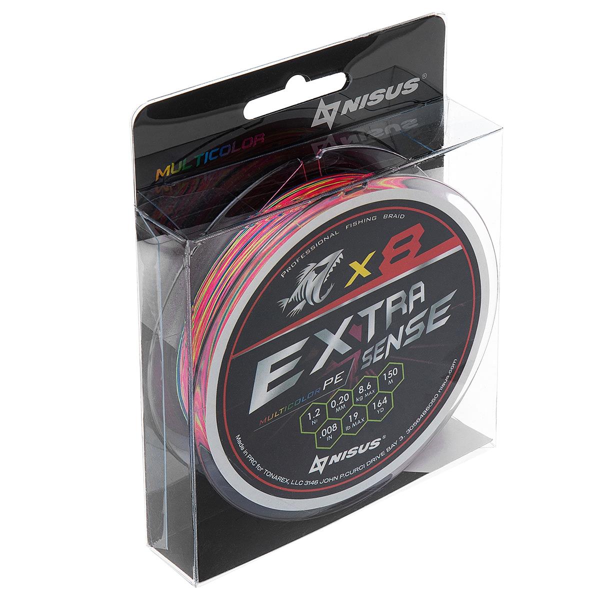 Леска плетеная NISUS Extrasense X4 PE 0,2 мм, 150 м, 8,6 кг, Multicolor, Разноцветный, Extrasense X8 PE
Леска плетеная NISUS Extrasense X4 PE 0,2 мм, 150 м, 8,6 кг, Multicolor, Разноцветный, Extrasense X8 PE