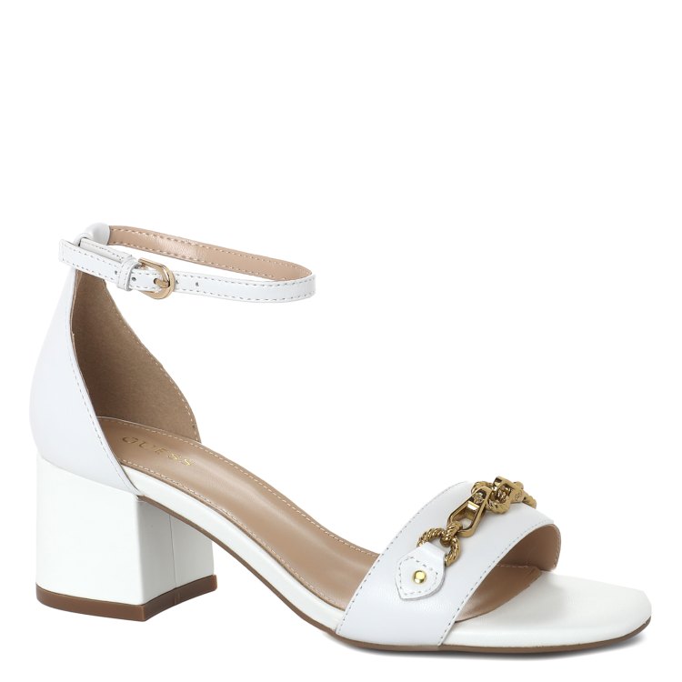 Босоножки женские Guess FL6SRALEA03 белые 39 EU, FL6SRALEA03 
Босоножки женские Guess FL6SRALEA03 белые 39 EU, FL6SRALEA03
