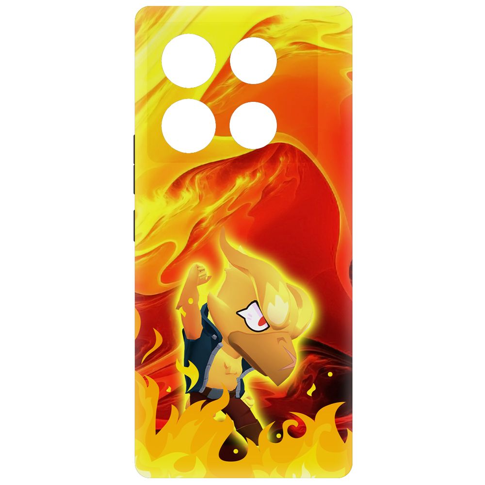 Чехол-накладка Krutoff Soft Case Brawl Stars - Ворон-Феникс для INFINIX Note 40 Pro 5G, Черный
Чехол-накладка Krutoff Soft Case Brawl Stars - Ворон-Феникс для INFINIX Note 40 Pro 5G, Черный