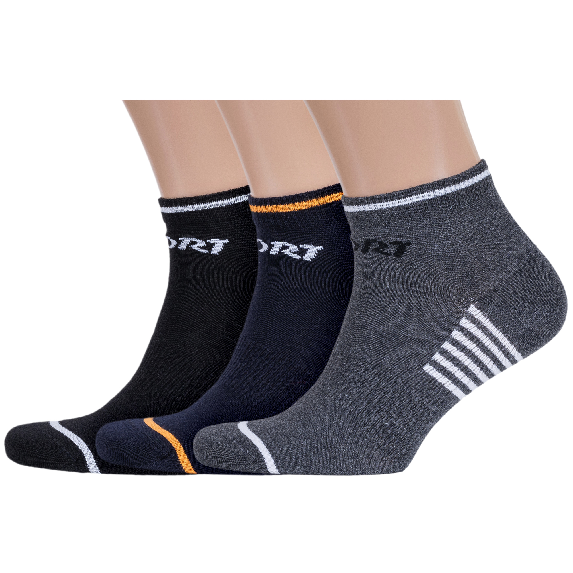 Комплект носков мужских Rusocks 3-М3-23743 серых; синих; черных; белых; оранжевых 25-27, 3-М3-23743
Комплект носков мужских Rusocks 3-М3-23743 серых; синих; черных; белых; оранжевых 25-27, 3-М3-23743