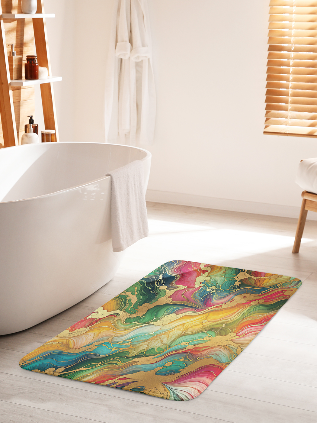Коврик для ванной туалета душа JoyArty "Яркие разводы", bath_sd1691_60x100
Коврик для ванной туалета душа JoyArty "Яркие разводы", bath_sd1691_60x100