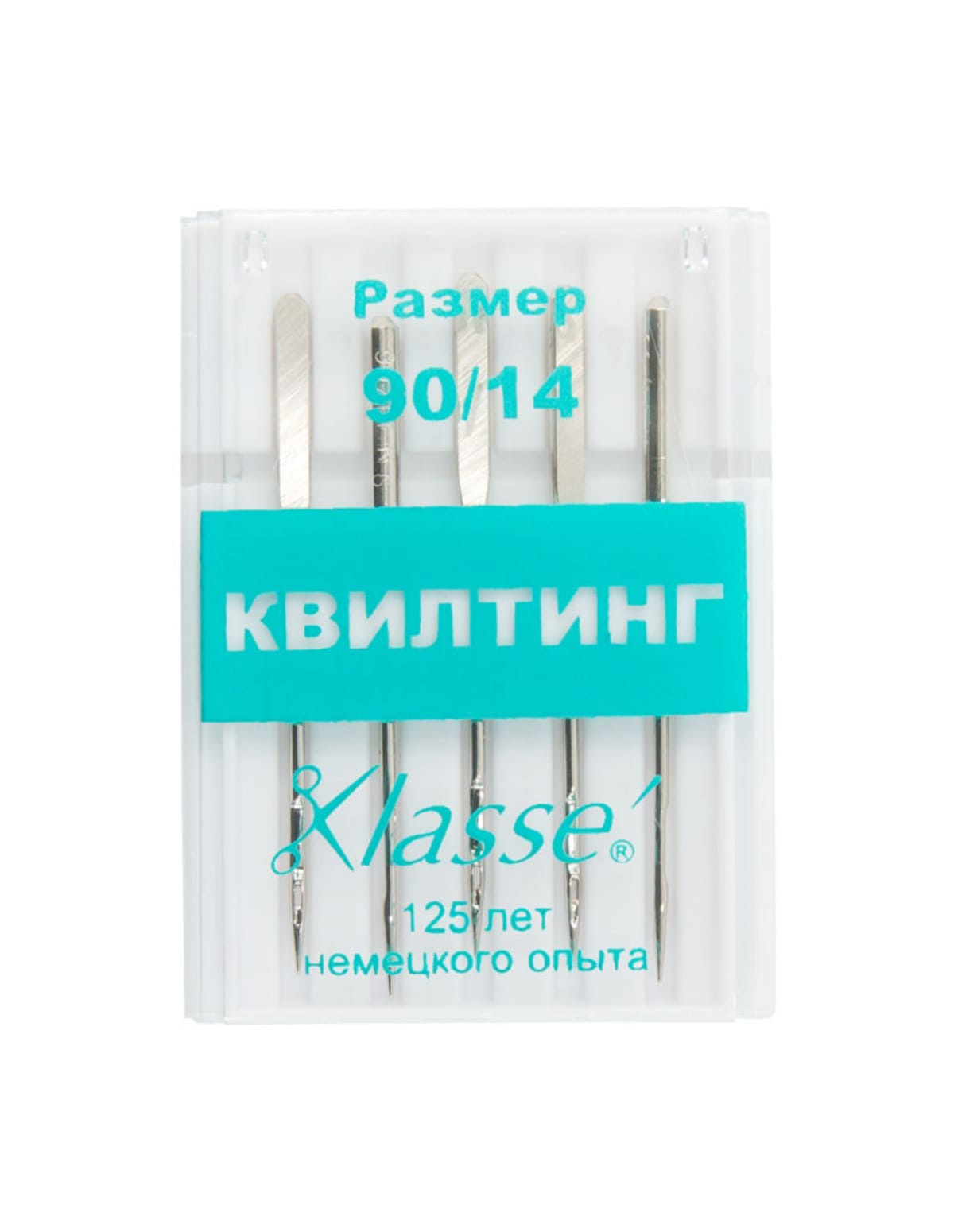 Иглы для бытовых швейных машин квилтинг N 90 N90/14
Иглы для бытовых швейных машин квилтинг N 90 N90/14