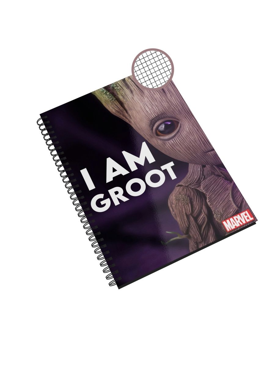 Блокнот Каждому Своё "Стражи галактики/Грут/Groot" NP-MVGR2-A5/2 A5 48л в клетку, NP-MVGR2-A5/2
Блокнот Каждому Своё "Стражи галактики/Грут/Groot" NP-MVGR2-A5/2 A5 48л в клетку, NP-MVGR2-A5/2