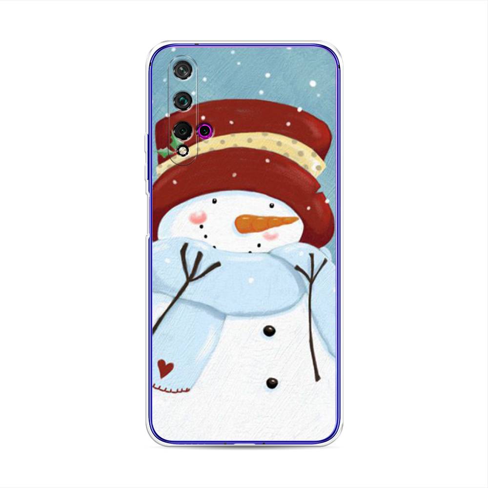 Чехол для Huawei Nova 5T/Honor 20 "Застенчивый снеговик", Голубой;белый;красный, 610550-5
Чехол для Huawei Nova 5T/Honor 20 "Застенчивый снеговик", Голубой;белый;красный, 610550-5