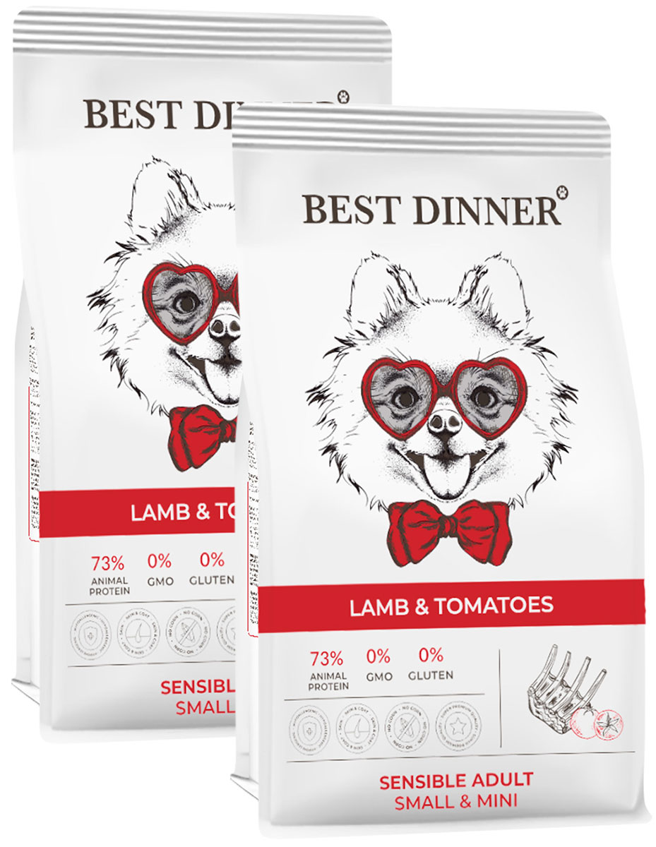 BEST DINNER BEST DINNER DOG ADULT MINI SENSIBLE для взрослых собак маленьких пород с чувст
BEST DINNER BEST DINNER DOG ADULT MINI SENSIBLE для взрослых собак маленьких пород с чувст