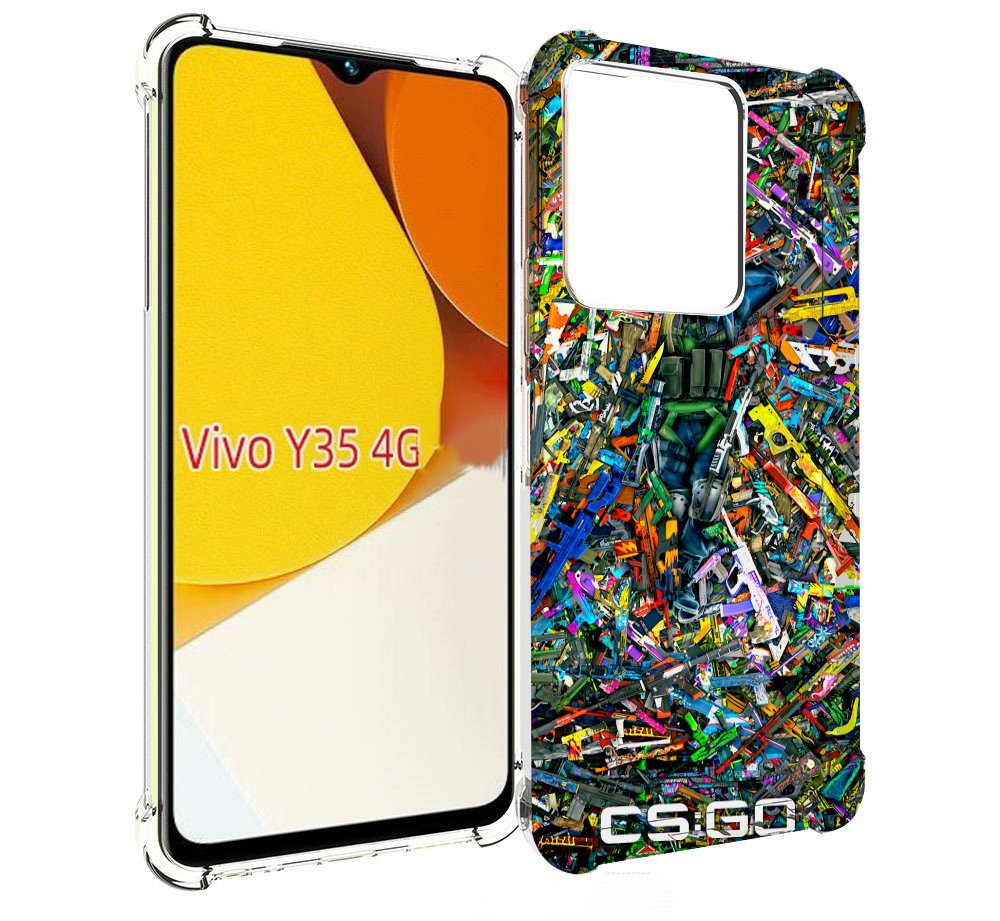 Чехол MyPads CS GO guns skins мужской для Vivo Y35 4G 2022 / Vivo Y22, Прозрачный, Tocco
Чехол MyPads CS GO guns skins мужской для Vivo Y35 4G 2022 / Vivo Y22, Прозрачный, Tocco