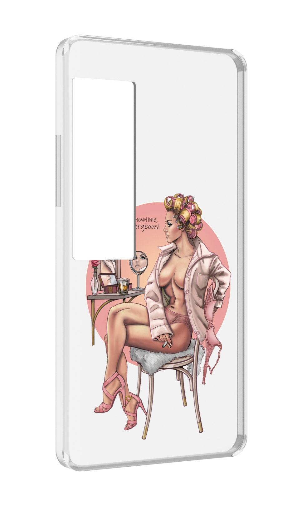 Чехол MyPads красивая-девушка-с-зеркалом женский для Meizu Pro 7 Plus, Прозрачный, Tocco 
Чехол MyPads красивая-девушка-с-зеркалом женский для Meizu Pro 7 Plus, Прозрачный, Tocco