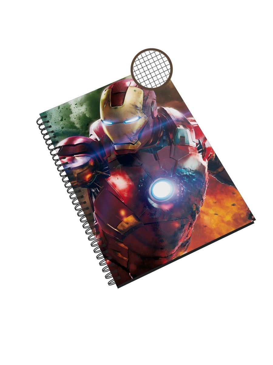 Блокнот Каждому Своё "Iron man/Железный человек" NP-MVIM3-A4/2 A4 48л в клетку, NP-MVIM3-A4/2
Блокнот Каждому Своё "Iron man/Железный человек" NP-MVIM3-A4/2 A4 48л в клетку, NP-MVIM3-A4/2