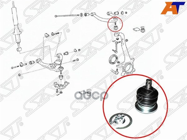 Верхнего Рычага Toyota Land Cruiser 100/Lexus Lx470/Surf/Prado 02 Sat арт. ST-48610-60050B
Верхнего Рычага Toyota Land Cruiser 100/Lexus Lx470/Surf/Prado 02 Sat арт. ST-48610-60050B