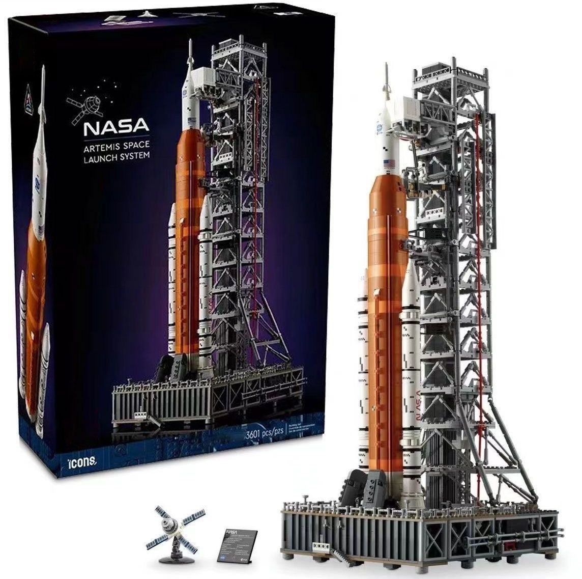 Конструктор Lion King Система NASA Артемида, аналог Lego Креатор 10341, 3601 дет, NASA Артемида
Конструктор Lion King Система NASA Артемида, аналог Lego Креатор 10341, 3601 дет, NASA Артемида