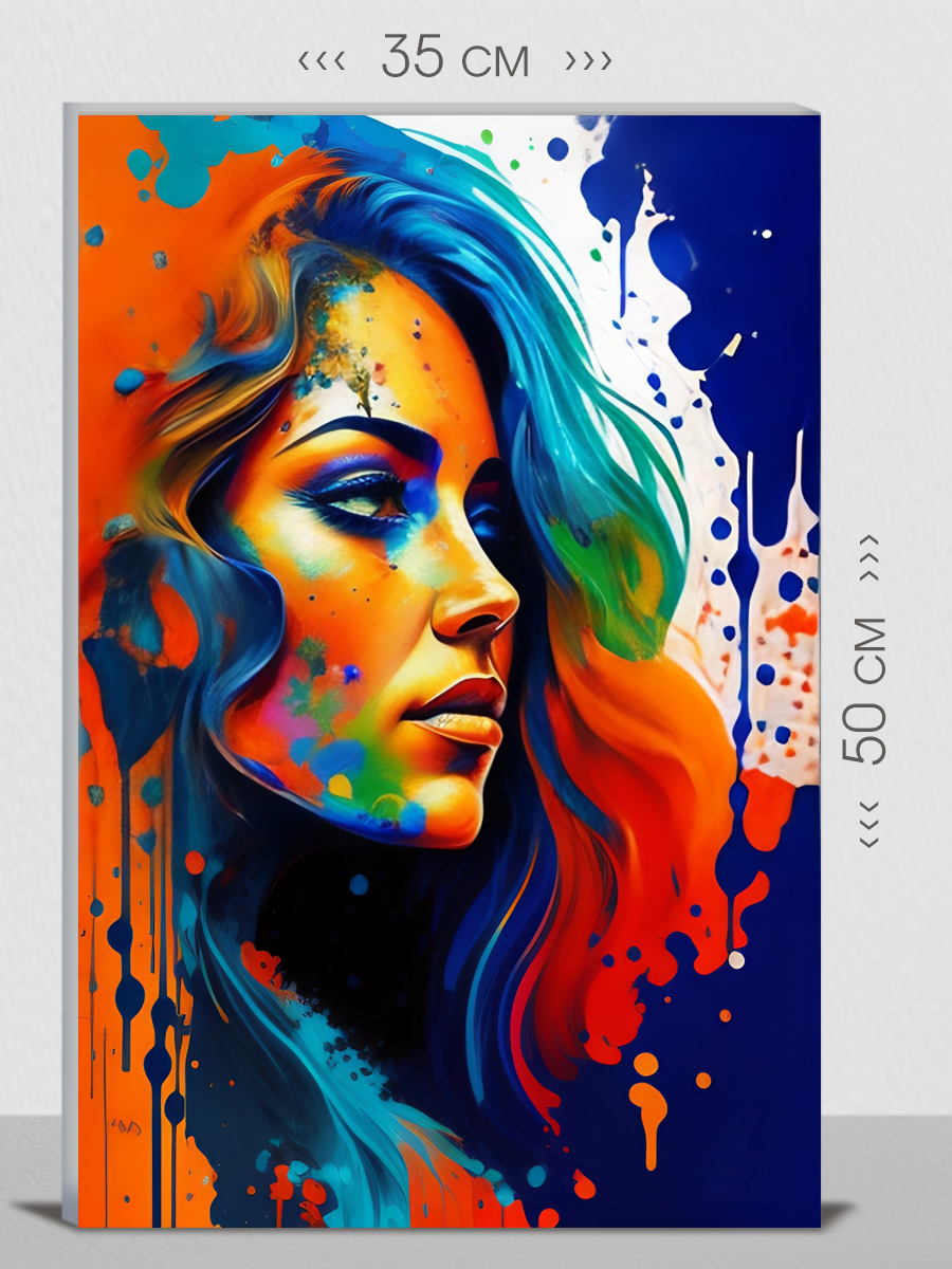 Картина на холсте, интерьерная, 35х50 на стену, Картина 
Картина на холсте, интерьерная, 35х50 на стену, Картина