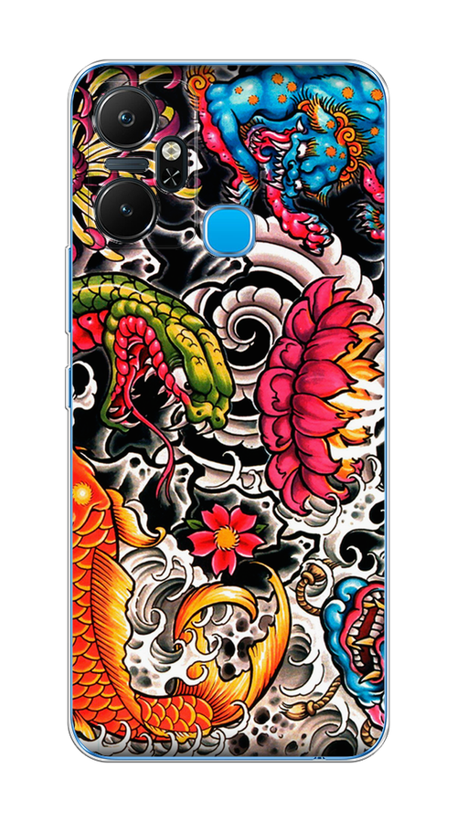 Чехол на Infinix Smart 6 Plus "Японское искусство", Красный;оранжевый;голубой, 3102350-4
Чехол на Infinix Smart 6 Plus "Японское искусство", Красный;оранжевый;голубой, 3102350-4