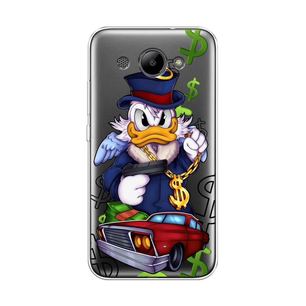 Чехол на Huawei Y3 2018 "Scrooge McDuck with a Gold Chain", Красный;синий;белый, 65850-6
Чехол на Huawei Y3 2018 "Scrooge McDuck with a Gold Chain", Красный;синий;белый, 65850-6
